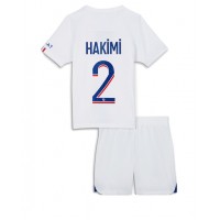 Fotbalové Dres Paris Saint-Germain Achraf Hakimi #2 Dětské Alternativní 2022-23 Krátký Rukáv (+ trenýrky)